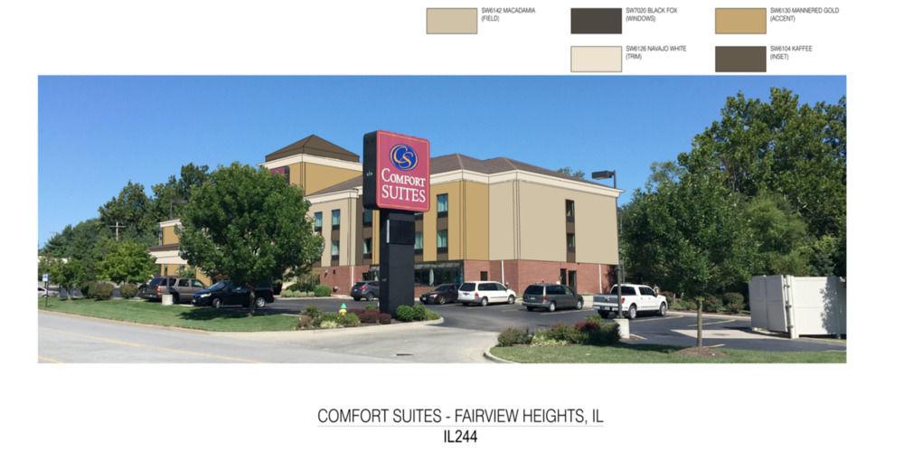 Comfort Suites Fairview Heights Ngoại thất bức ảnh